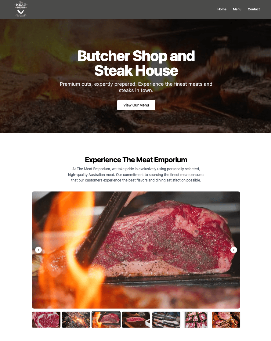 Prévisualisation de The Meat Emporium